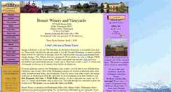 Desktop Screenshot of bonairwine.com